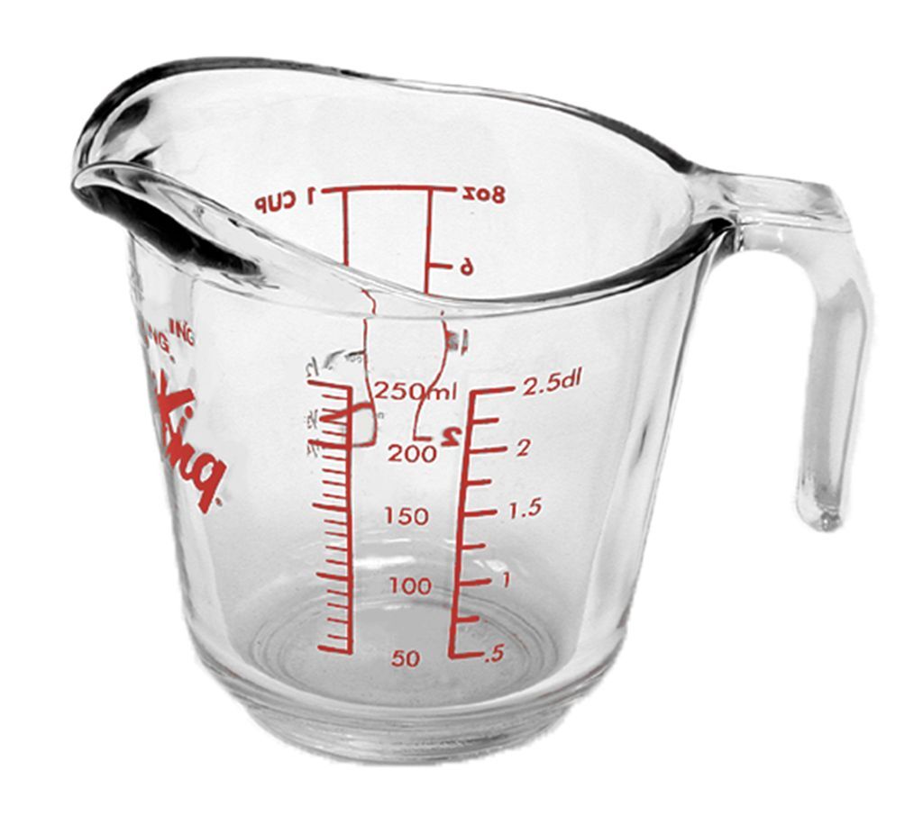 1 Cup Measure Jug 250ml