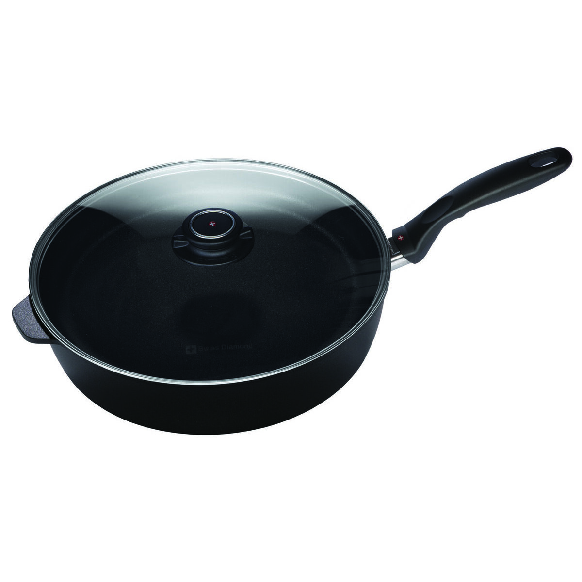 28CM X 75CM 42L DEEP SAUTe PAN + GLASS VENTED LID SD XD Induction