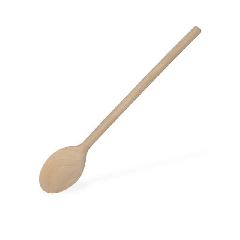 30cm Wide Mouth Wood Spoons ITALY
