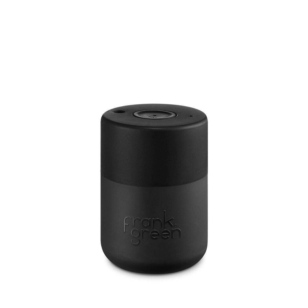 8oz Midnight Original Reusable Cup with Push Button Lid Frank Green