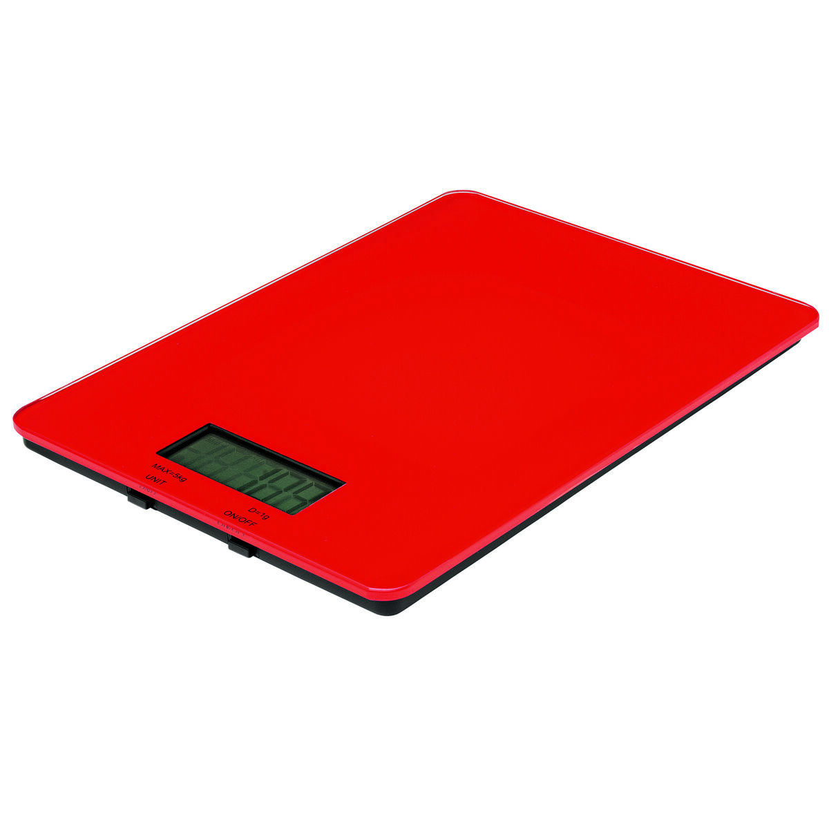 Digital Kitchen Scales 50kg Red
