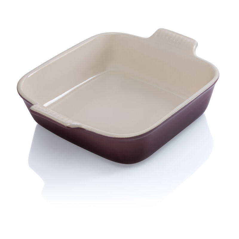 Heritage Deep Square Dish 23  FIG
