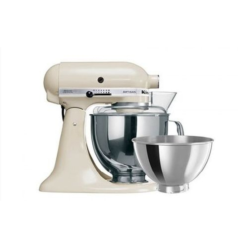 KSM160ALMOND CREAM STAND MIXER 48LTR BOWL + 3ltr bowl