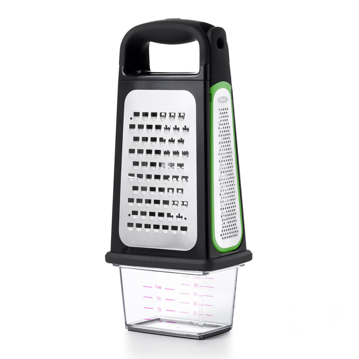 OXO GG BOX GRATER W REMOVEABLE ZESTER