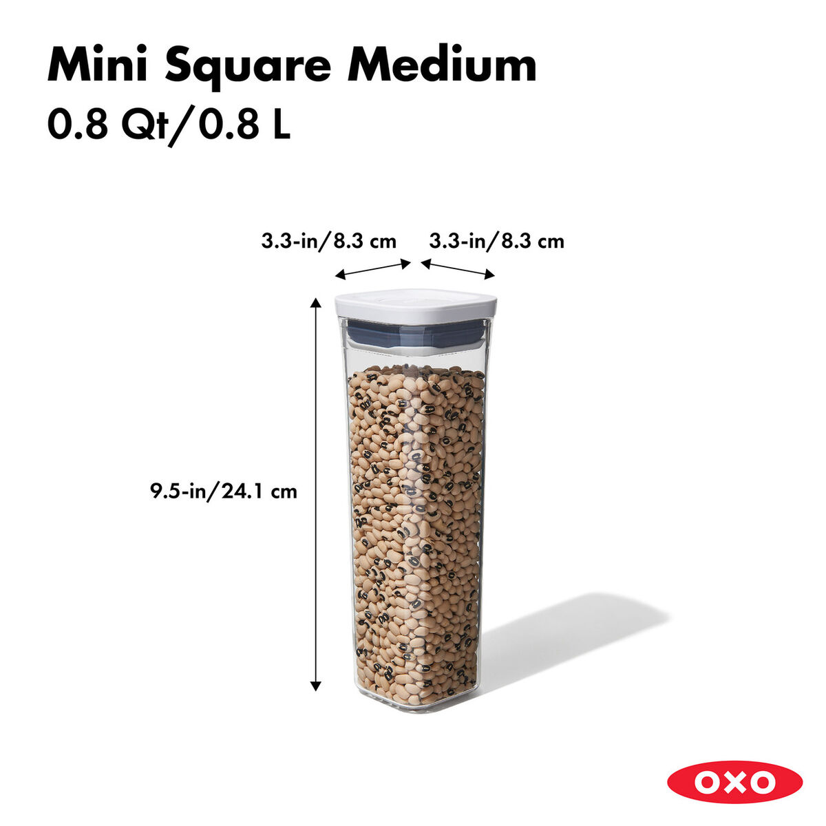 OXO GG POP 20 MINI SQUARE MED - 08L