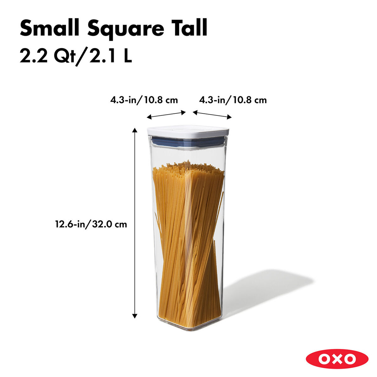 OXO GG POP 20 SMALL SQUARE TALL - 21L