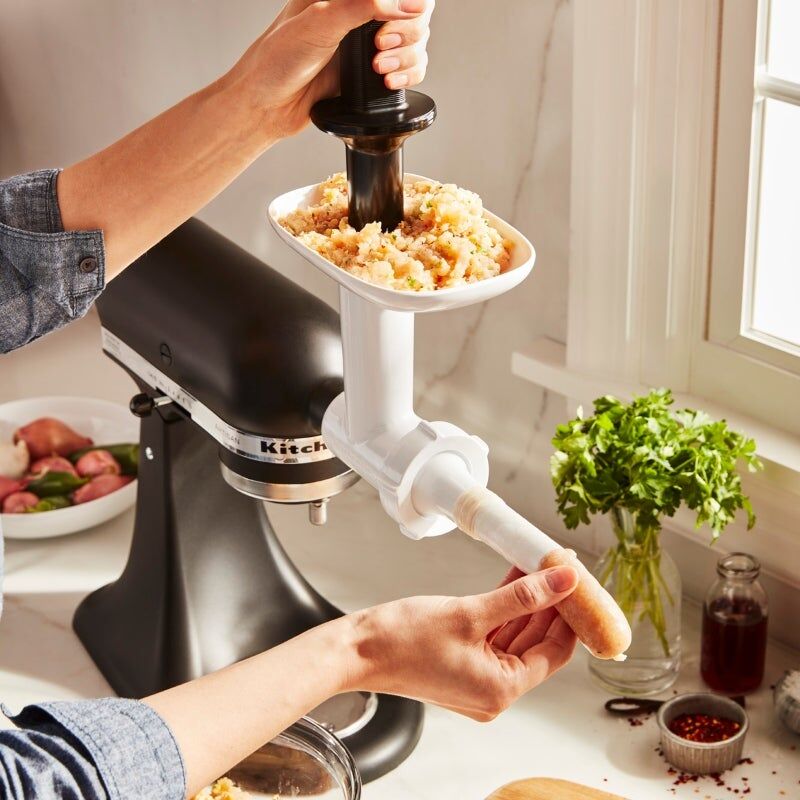 Sausage Stuffer Tubes use with Grinder Includes thick and thin sausage tubes s
