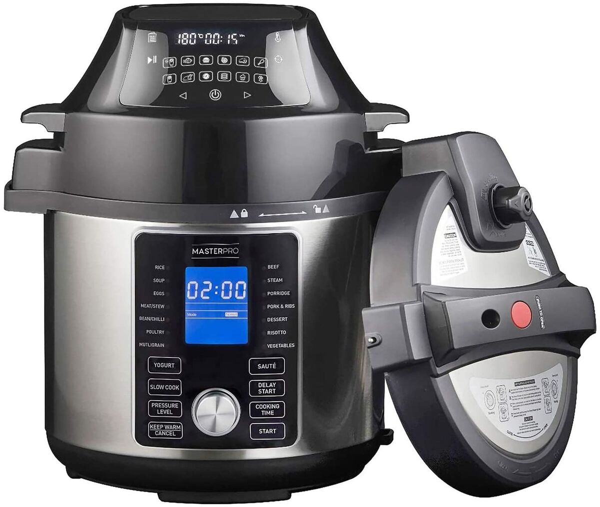 ULTIMATE ALL IN ONE Multi Cooker +amp AIRFRYER D+ampW