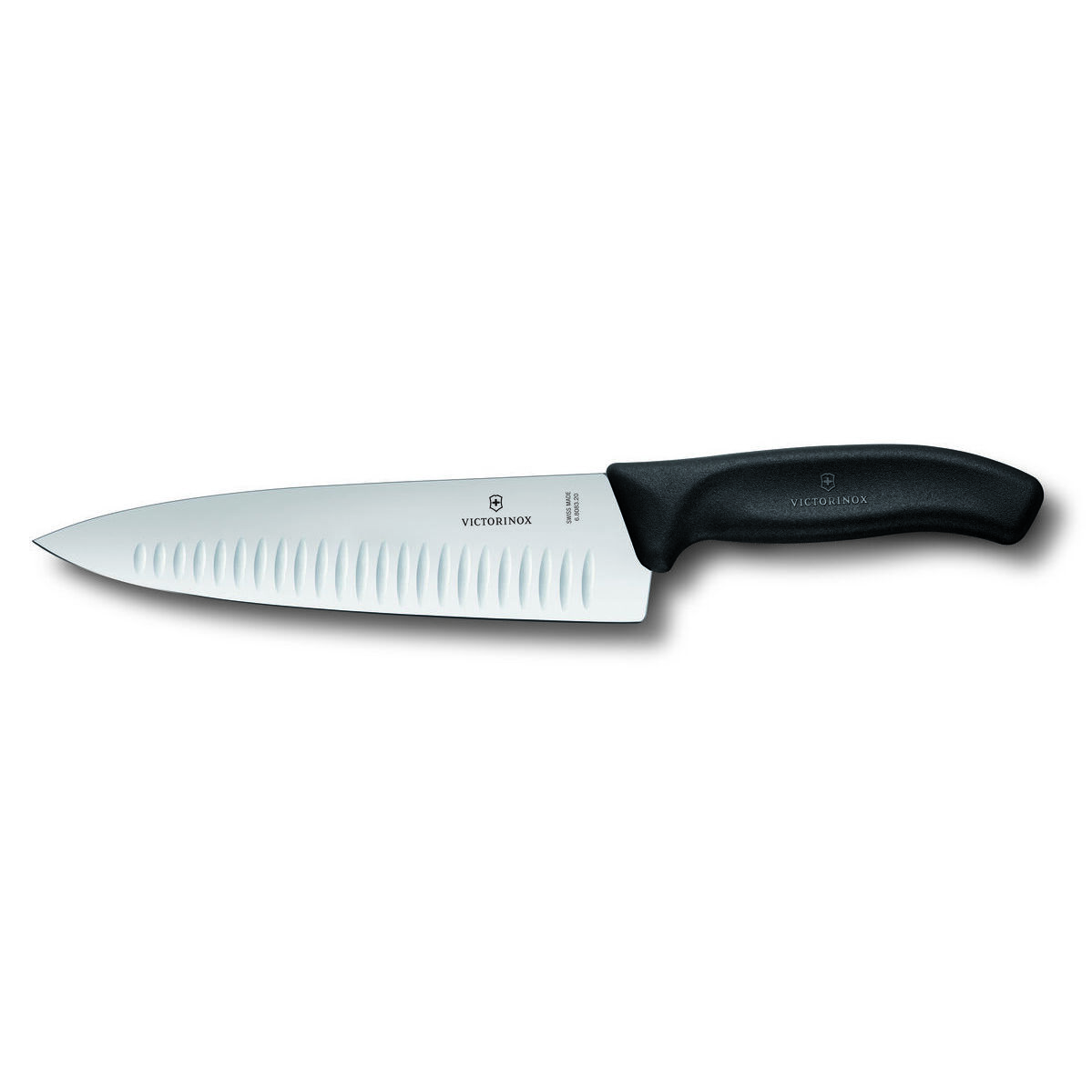 Victorinox Chefs 20cm Wide Fluted Blade Gift Boxed