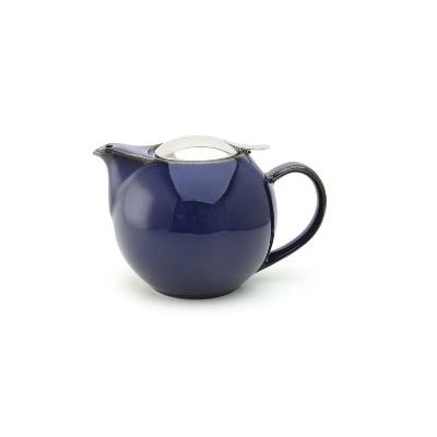 1000ml Jeans Blue Tea Pot Porcelain