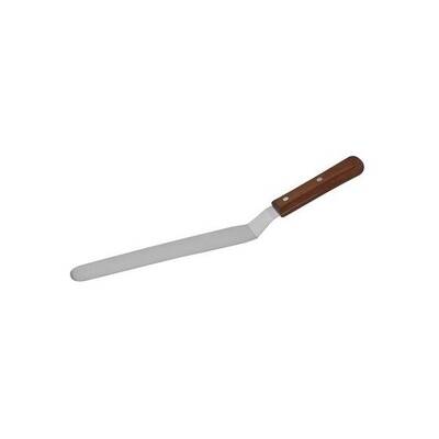 Spatula Cranked wood handle 20cm