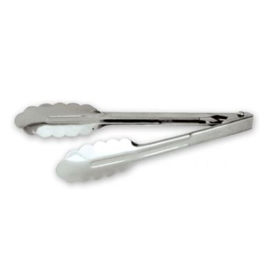 25cm Heavy Duty Tongs-S/S