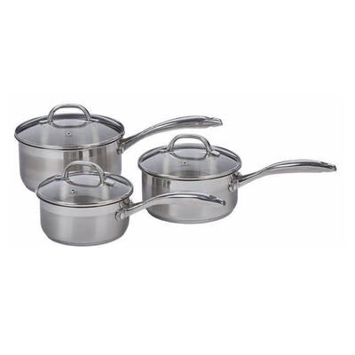 3pce Saucepan Set 