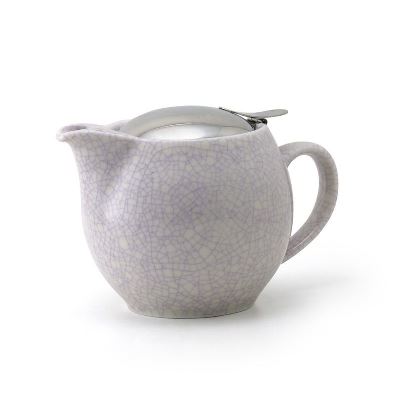 450ml Artisan Crackle Purple Teapot