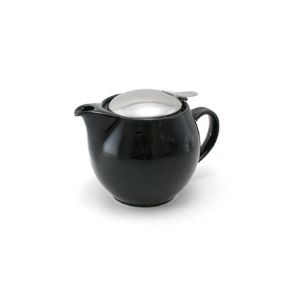 450ml Black Teapot