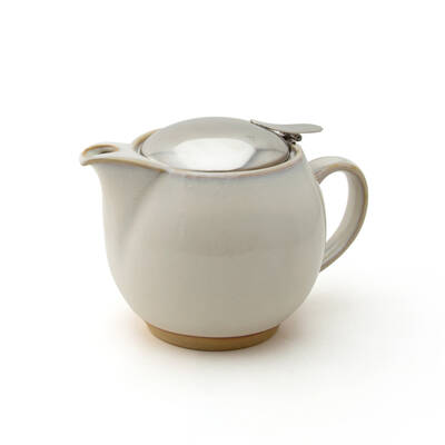 450ml Natural White Teapot