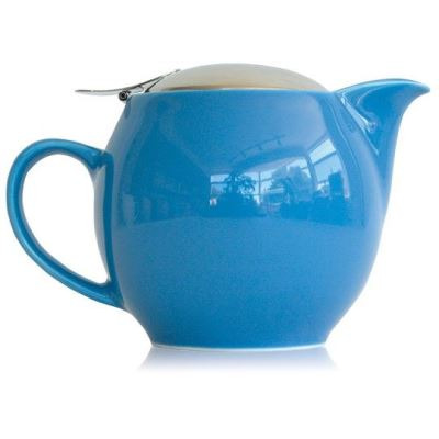 450ml Sky Blue Porcelain Tea Pot