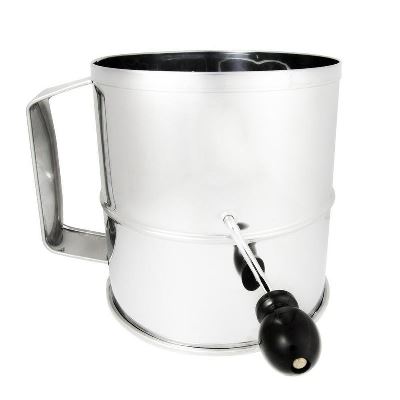 5 Cup Crank Handle Flour Sifter