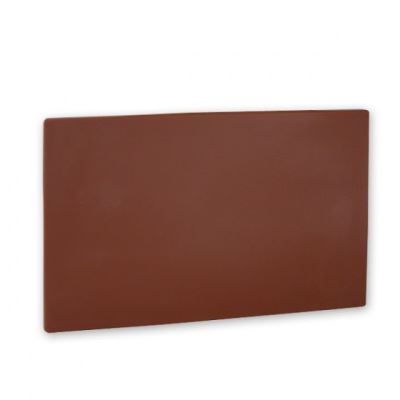 Brown 400mm x 253mm  P.E.Cutting Board