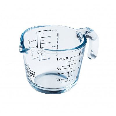 Borosilicate Measuring Jug 025L  OCuisine