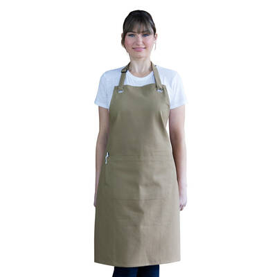 Cantine Bib Khaki Apron