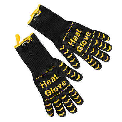  Heat Gloves Yellow/Black Pair