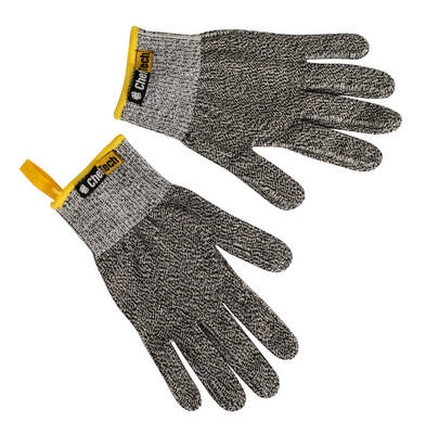  Fibre Knit Gloves-Pair Cut Resist