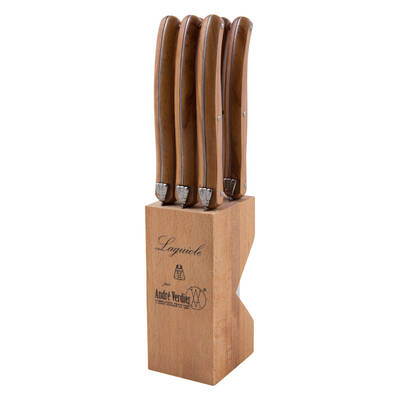 DEBUTANT 6PCE SERR KNIFE SET OWOOD