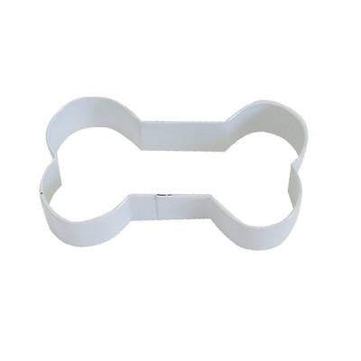 Dog Bone Cutter 9cm White