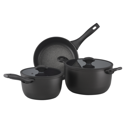 ESSTEELE PER DOMANI 3PC COOKWARE SET