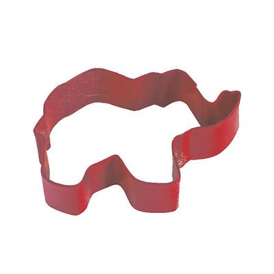 Elephant Cutter 9cm Red