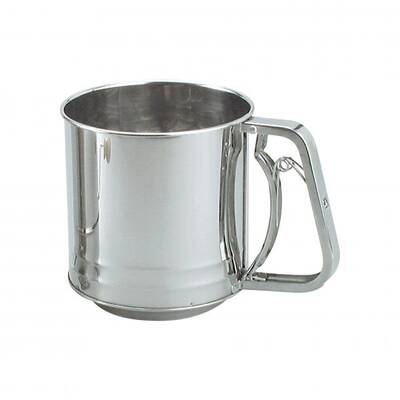 Flour Sifter Squeeze S/S 3cup 