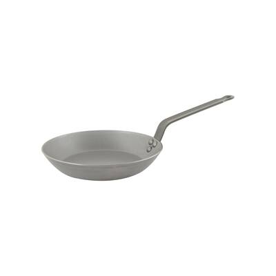 FRYPAN-ROUNDBLACK STEEL 300mm dB