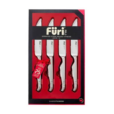 FURI STEAK KNIVES 4PC