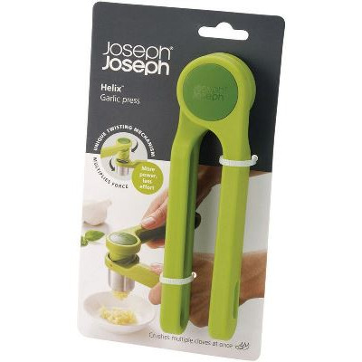 JJ helix garlic press