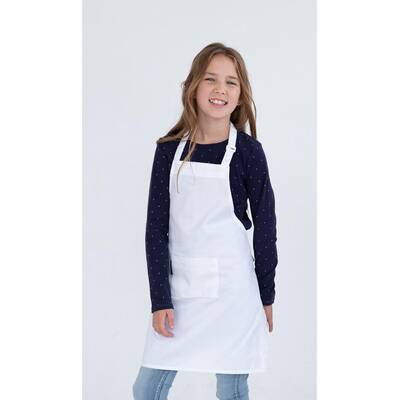 KIDS Apron white