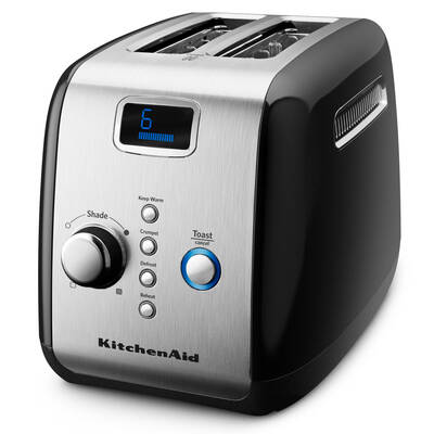 KMT223 2xSlice Black Toaster