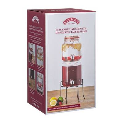 Kilner Stackable Drinks Dispenser 2l+3l