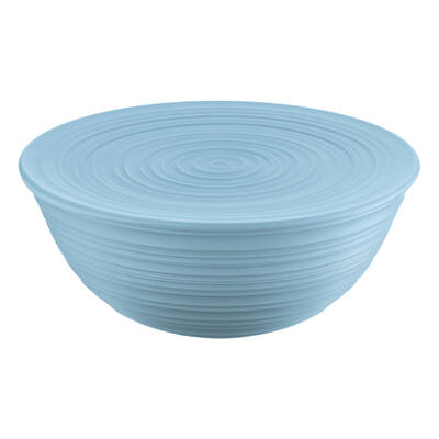 L Bowl with Lid Earth - Powder Blue 25cm