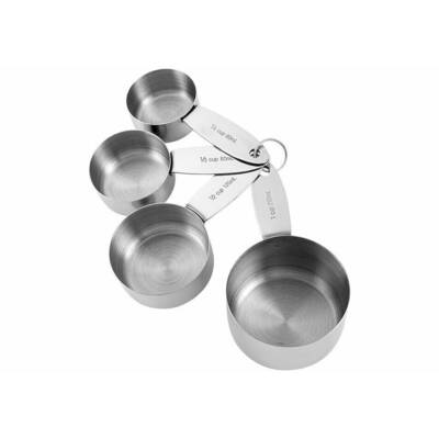 Lawson Stainless Steel Set of 4 Measuring Cup