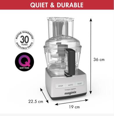 Magimix 3200XL  MATT CHROME 650W