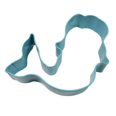 Mermaid Cookie Cutter 11.4cm Blue