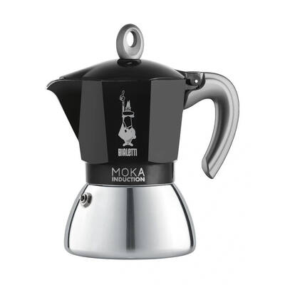 New Moka Induction Black 4 Cups
