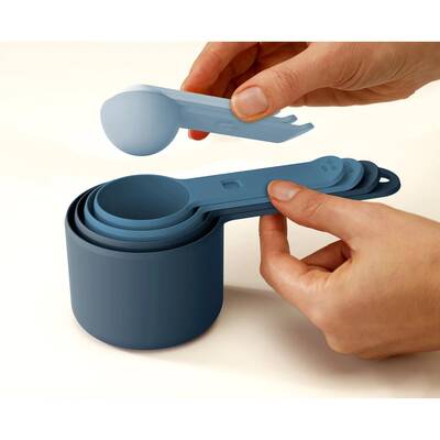 Nest Measure 8pc Measuring Cup Set Sky