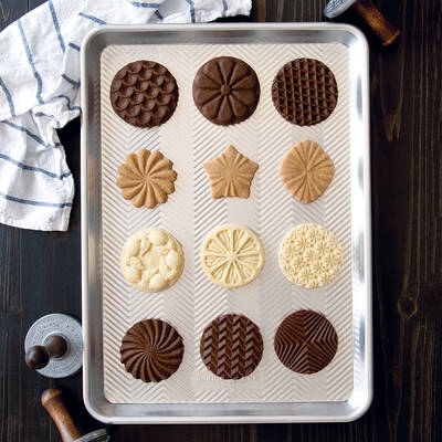Nordic Ware Pretty Pleated Cookie Stamps 10X255X85CM