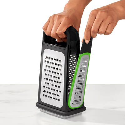 OXO GG BOX GRATER W REMOVEABLE ZESTER