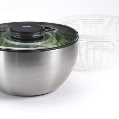 OXO GG STEEL SALAD SPINNER