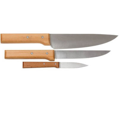 Opinel Trio ParingCarvingChef+96s Knife Set