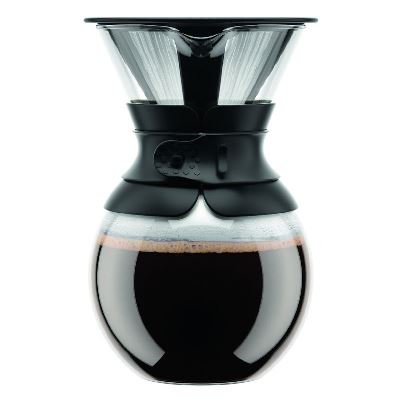 Pour Over 1ltr Coffee Maker With Permanent Filter