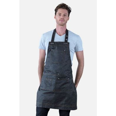 Pewter Barber Apron